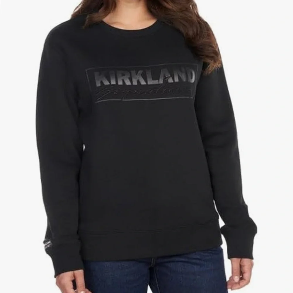 Kirkland Signature black Sweatshirt - Picture 1 of 4